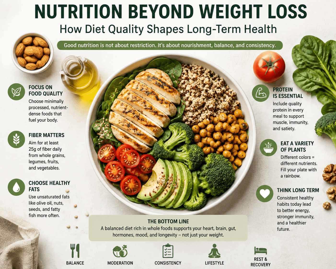 Nutrition Beyond Weight Loss: How Diet Quality Shapes Long-Term Health